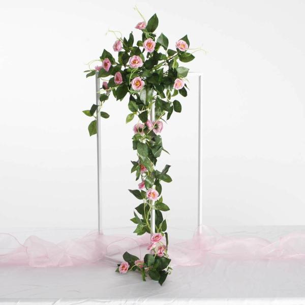 Artificial Flower Bouquets | Pink Rose (3Cm) Flower Waterfall Bouquet – 1M Artificial Flower Bouquets Artificial Flower Bouquets