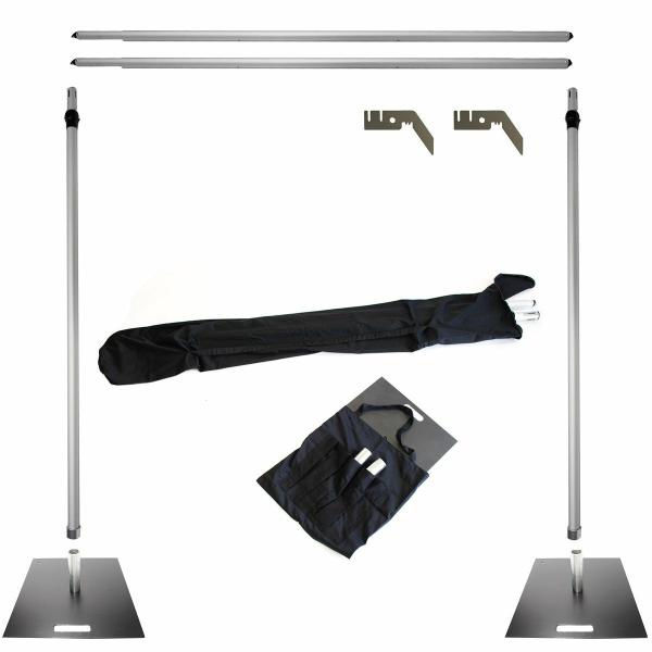 Backdrop Support System (Pipe & Drape) | Backdrop Stand Set For 3X3M Backdrop (Pipe And Drape) – Deluxe Backdrop Support System (Pipe & Drape) Backdrop Support System (Pipe & Drape)