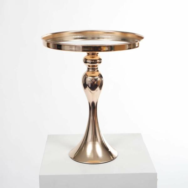 Cake Stands & Centrepiece Platforms | Gold Cake Stand – 25Cm Wide, 31Cm Tall Cake Stands & Centrepiece Platforms Cake Stands & Centrepiece Platforms