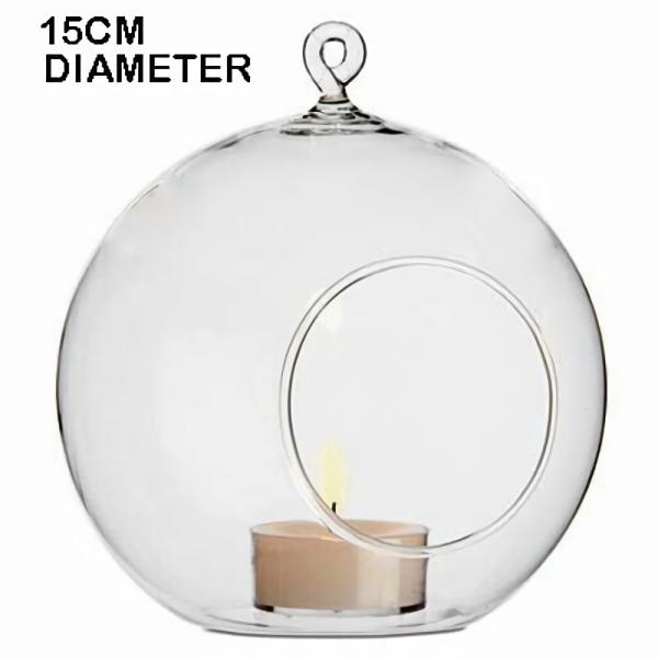 Centrepiece Stands & Decorating Accessories | Tealight Candle Holder – Glass – Hanging Candles, Candle Holders & Vases Candles, Candle Holders & Vases