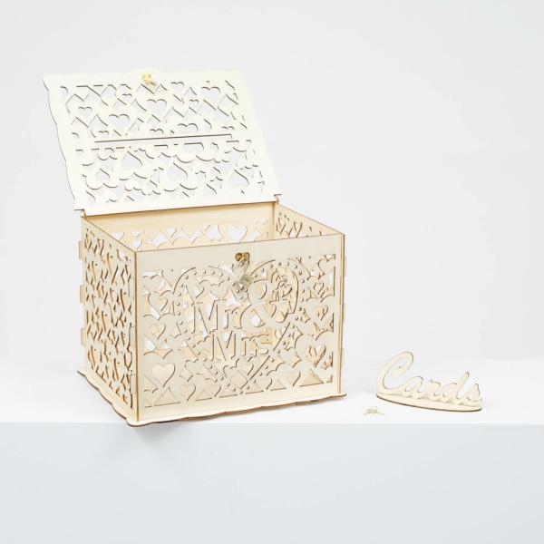 Centrepiece Stands & Decorating Accessories | Wishing Well Wedding Card Box – Mr & Mrs Hearts Decorating, Centrepieces & Accessories Centrepiece Stands & Decorating Accessories