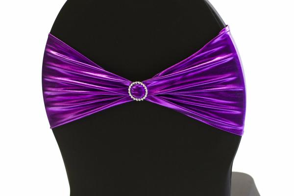 Chair Bands | Chair Bands – Metallic Purple Chair Bands Chair Bands