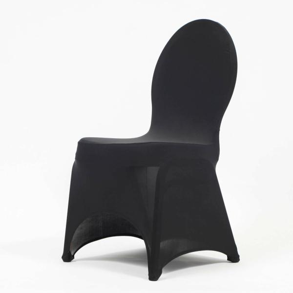 Chair Covers | Black Chair Covers (160Gsm Easyslip) Chair Covers Black