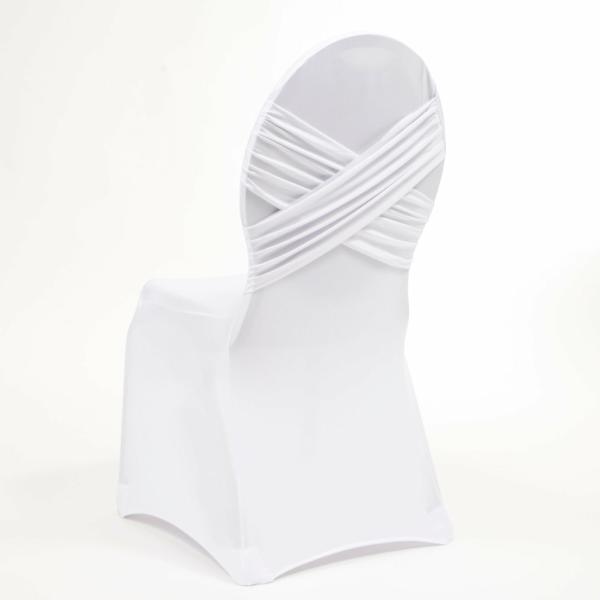 Chair Covers | Madrid White Chair Covers (180Gsm) Chair Covers Chair Covers