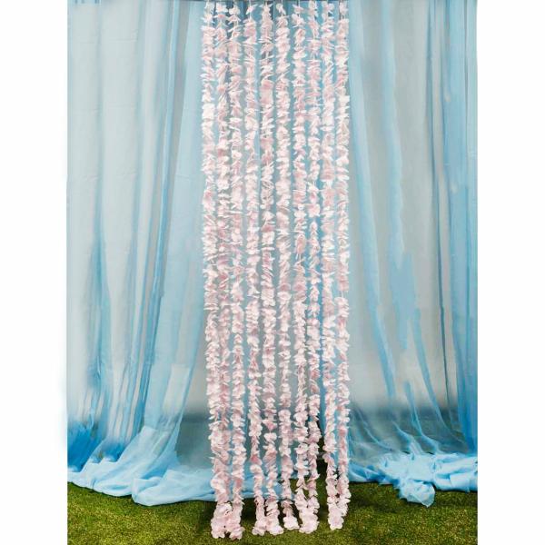 Hanging Flowers, Vines & Garlands | Large Orchid Hanging Garland – Blush (2M) Artificial Flowers, Walls & Greenery Blush