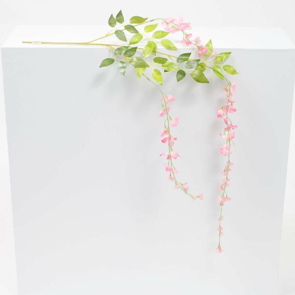 Hanging Flowers, Vines & Garlands | Medium Premium Wisteria Stems – Pink (1.2M) Artificial Flowers, Walls & Greenery Hanging Flowers, Vines & Garlands