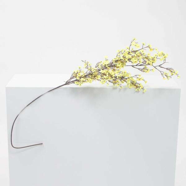 Hanging Flowers, Vines & Garlands | Premium Large Cherry Blossom Branch – Yellow (1.1M) Artificial Flowers, Walls & Greenery Cherry Blossoms