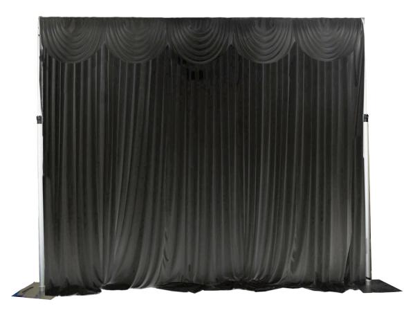 Ice Silk Backdrops | Black Ice Silk Satin Backdrops – 3 Meters Length X 3 Meters High Backdrops & Ceiling Decorations Black