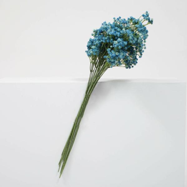 Individual Flower Stems & Branches | Baby’s Breath Bouquet Premium Stems – Light Blue (60Cm) Artificial Flower Bouquets Artificial Flower Bouquets