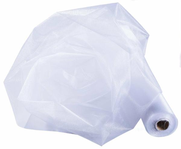 Organza Fabric Rolls | Organza Fabric Roll – White Aisle Runners & Fabric Rolls Organza Fabric Rolls