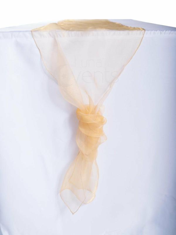 Organza Table Runners | Organza Table Runners – Gold Organza Table Runners Gold