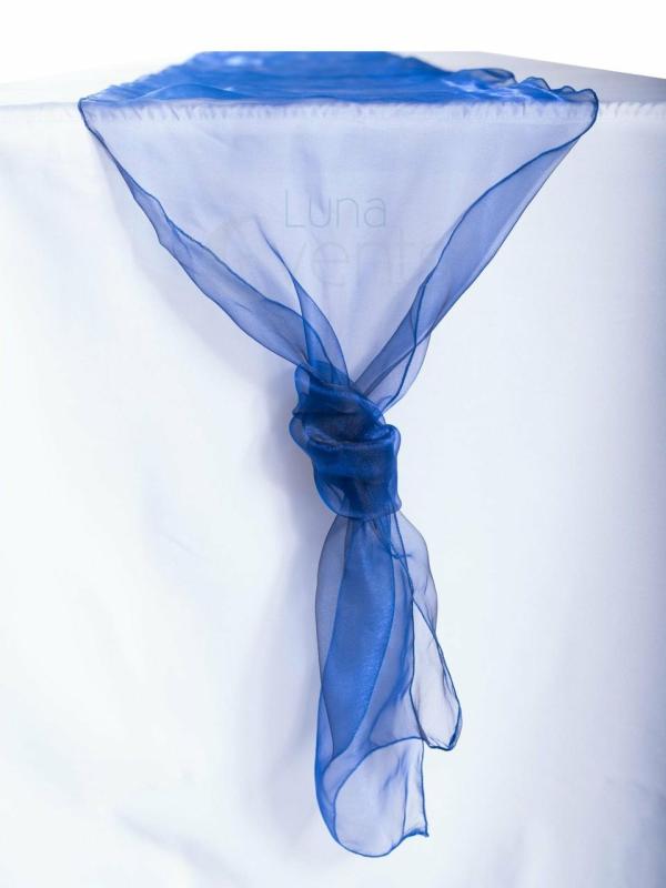 Organza Table Runners | Organza Table Runners – Navy Organza Table Runners Navy