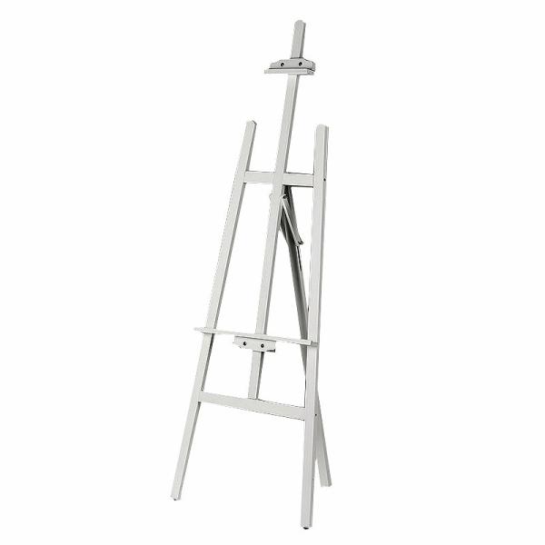 Plinths & Easels | White Timber Wedding Easel – (150Cm) Plinths & Easels Plinths & Easels