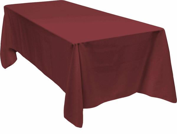 Rectangle Tablecloths | Burgundy Rectangle Tablecloth (153X259Cm) Rectangle Tablecloths Burgundy