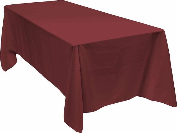 Rectangle Tablecloths | Burgundy Rectangle Tablecloth (153X320Cm) Rectangle Tablecloths Burgundy