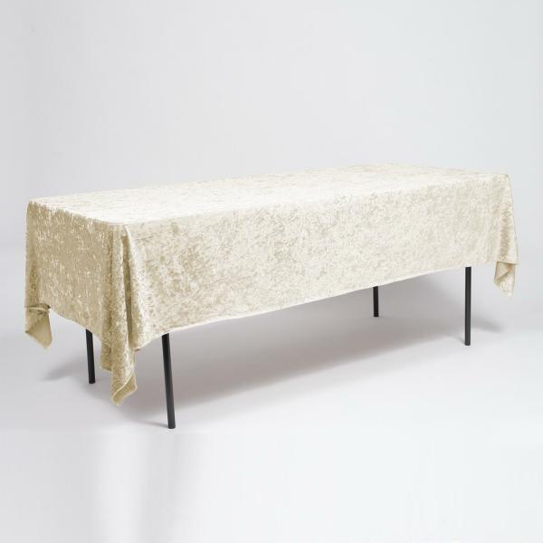 Rectangle Tablecloths | Gold Velvet Rectangle Tablecloth (153X259Cm) Rectangle Tablecloths Gold