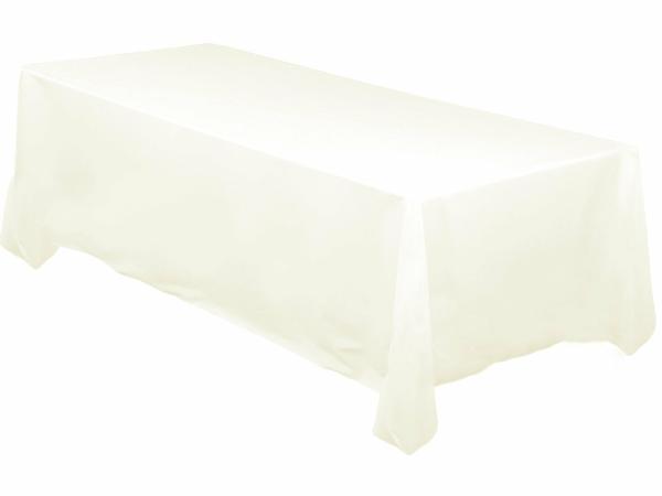 Rectangle Tablecloths | Ivory Rectangle Tablecloth (153X320Cm) Rectangle Tablecloths Ivory