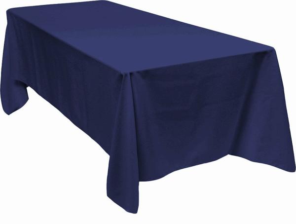 Rectangle Tablecloths | Navy Rectangle Tablecloth (153X259Cm) Rectangle Tablecloths Navy