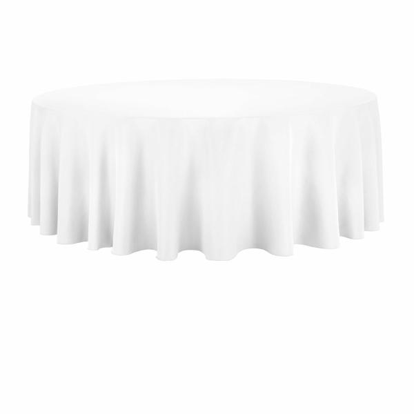 Round Tablecloths | White Round Tablecloth (150Cm) Round Tablecloths Round Tablecloths