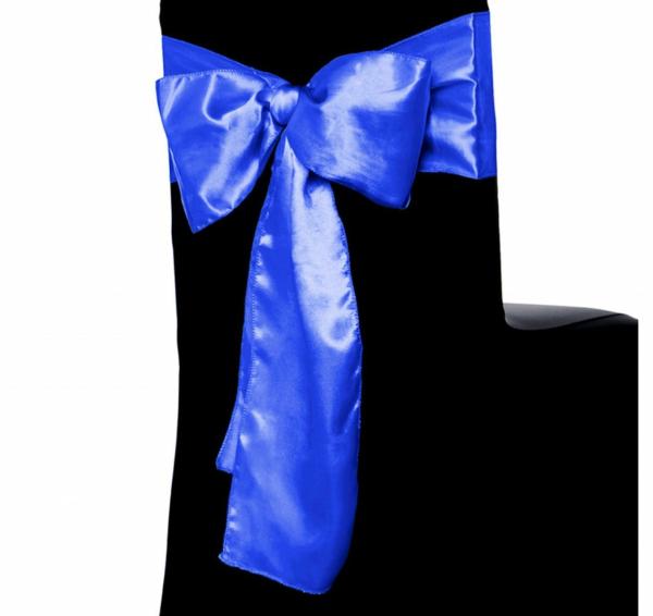 Satin Chair Sashes | Satin Chair Sashes – Royal Blue Chair Decor Royal Blue