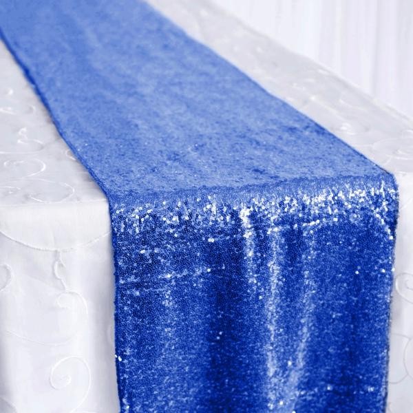 Sequin Table Runners | Sequin Table Runner – Royal Blue Sequin Table Runners Sequin Royal Blue