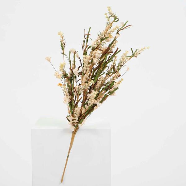 Small Branches & Filler Flowers | Artificial Dried Flower Crepe Paper Bouquet – Brown Artificial Flower Bouquets Artificial Flower Bouquets