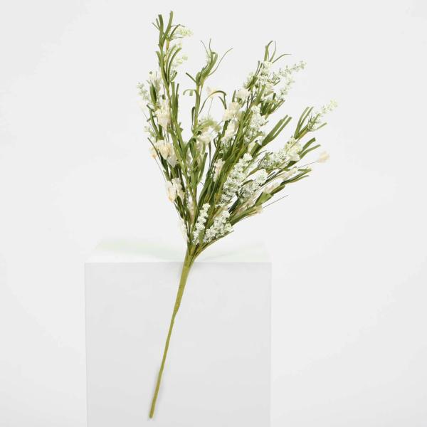 Small Branches & Filler Flowers | Artificial Dried Flower Crepe Paper Bouquet – White And Green Artificial Flower Bouquets Artificial Flower Bouquets