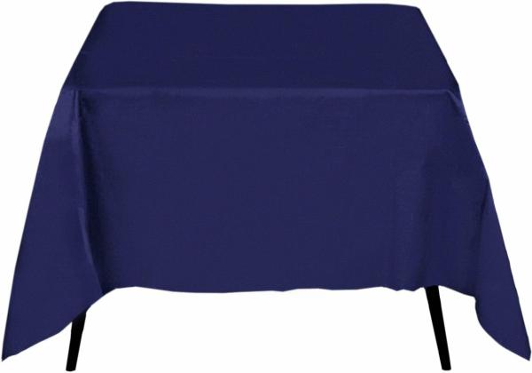 Square Tablecloths | Navy Square Tablecloth (220X220Cm) Square Tablecloths Navy