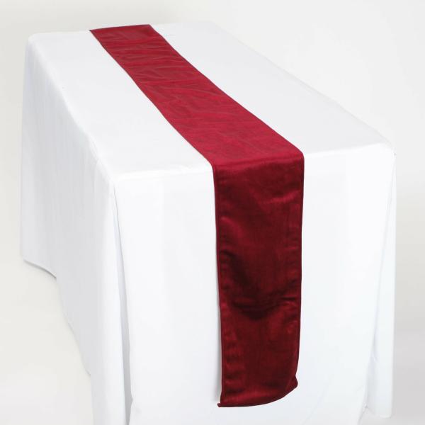 Velvet Table Runners | Velvet Table Runners – Burgundy Table Runners Burgundy