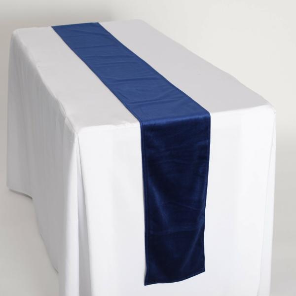 Velvet Table Runners | Velvet Table Runners – Navy Table Runners Navy