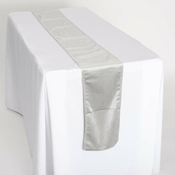 Velvet Table Runners | Velvet Table Runners – Silver Table Runners Silver