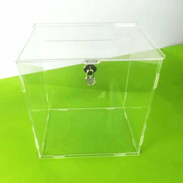 Wishing Wells & Guest Books | Wishing Well Wedding Card Box – Clear Acrylic Centrepiece Stands & Decorating Accessories Centrepiece Stands & Decorating Accessories