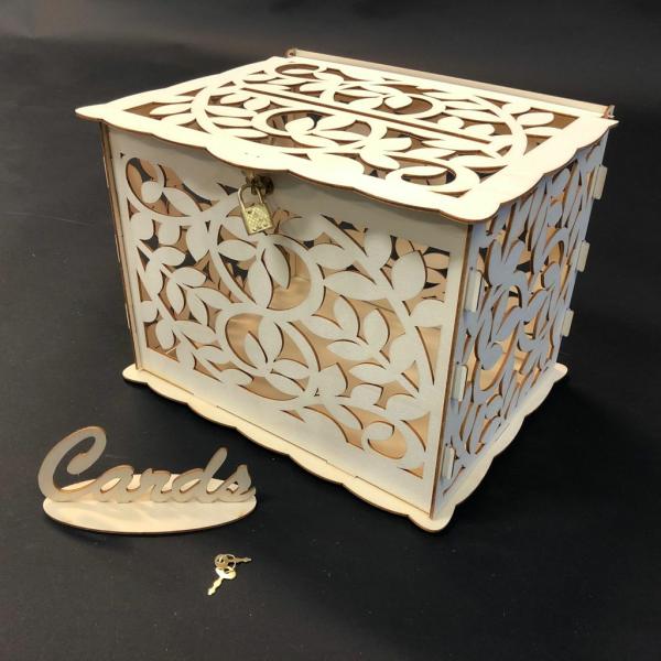 Wishing Wells & Guest Books | Wishing Well Wedding Card Box – Floral Centrepiece Stands & Decorating Accessories Centrepiece Stands & Decorating Accessories