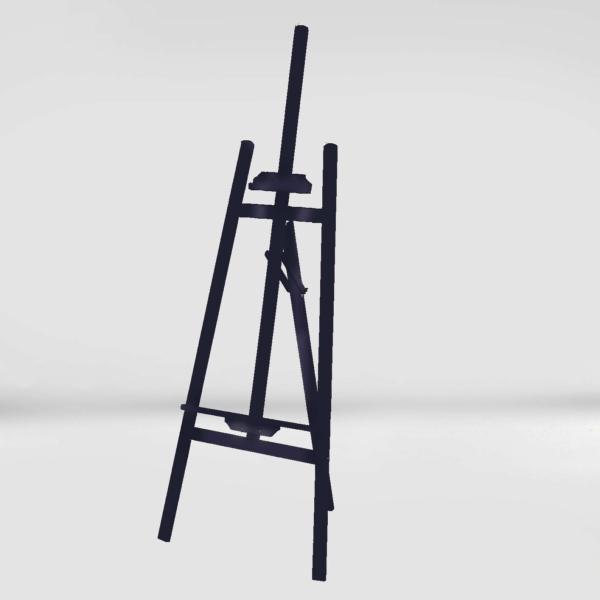 Plinths & Easels | Black Timber Wedding Easel – (150Cm) Plinths & Easels Black