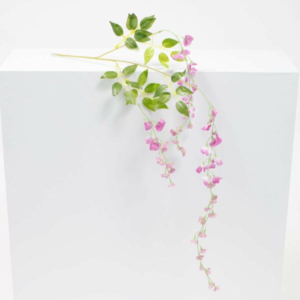 Hanging Flowers, Vines & Garlands | Medium Premium Wisteria Stems – Fuchsia (1.2M) Artificial Flowers, Walls & Greenery Fuchsia